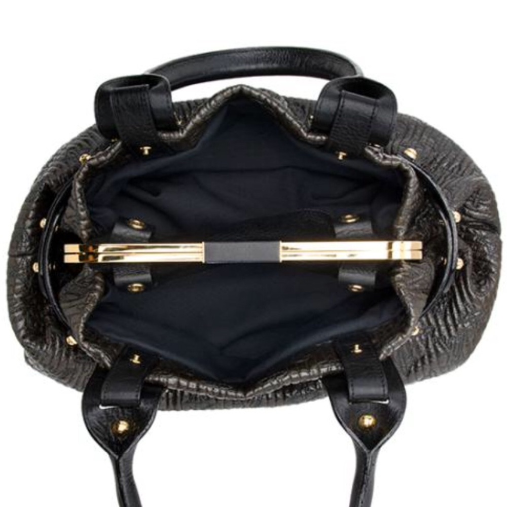 Louis Vuitton Biker Mono Motard Lambskin Limited  Noir Satchel - Picture 7 of 16